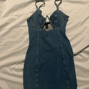 Forever21 Denim Dress Size Small